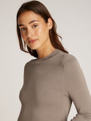 Calvin Klein Grey Slim Jumper Dress - Image 4 of 6