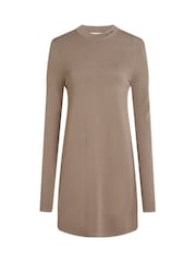 Calvin Klein Grey Slim Jumper Dress - Image 5 of 6