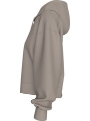 Calvin Klein Brown Relaxed Embroidered Hoodie - Image 3 of 5