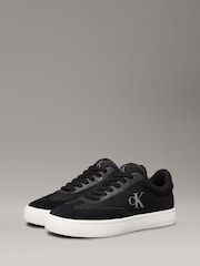 Calvin Klein Black Classic Cupsole Low Trainers - Image 3 of 7