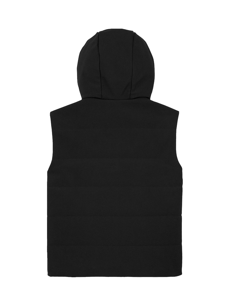Calvin Klein Black Soft Sheel Technical Gilet - Image 5 of 5