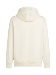 Calvin Klein White Soft Box Monogram Hoodie - Image 6 of 6