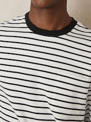 Reiss Eddie – Langarm-T-Shirt mit Breton-Streifen - Bild 3 von 5