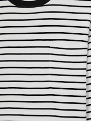 Reiss Eddie – Langarm-T-Shirt mit Breton-Streifen - Bild 5 von 5