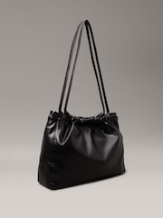 Calvin Klein Black Drawstring Shoulder Bag - Image 2 of 6
