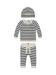 Tommy Hilfiger Blue Cable Knitted Set Giftbox - Image 1 of 3