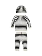 Tommy Hilfiger Blue Cable Knitted Set Giftbox - Image 2 of 3