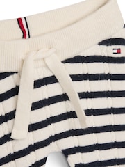Tommy Hilfiger Blue Cable Knitted Set Giftbox - Image 3 of 3