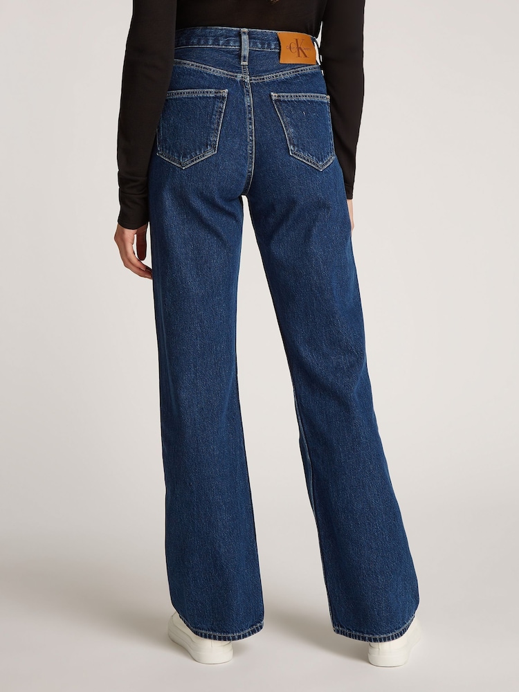 Calvin Klein Blue Authentic Bootcut Jeans - Image 2 of 6