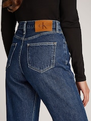 Calvin Klein Blue Authentic Bootcut Jeans - Image 3 of 6