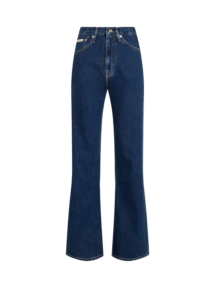 Calvin Klein Blue Authentic Bootcut Jeans - Image 5 of 6