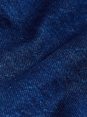 Rinse Smart Pleat Front Denim 100% Cotton Shorts - Image 6 of 7