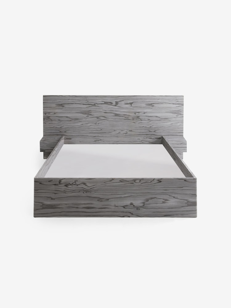 MADE.COM Grey Pine Effect Zeke Ottoman Storage Bed Bed - Image 5 of 5