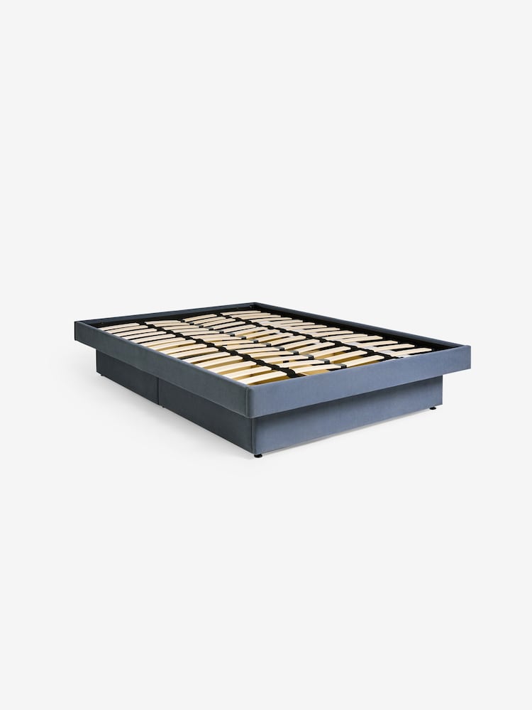 MADE.COM Navy Robyn Platform Storage Bed - Image 4 of 5
