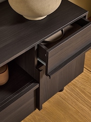 MADE.COM Dark Wood Effect Ascott Up to 50 Inch TV Unit - Image 3 of 7
