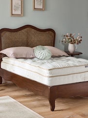 Laura Ashley White Ground Emsworth 4000 Medium Pocket Sprung Luxury Firm Firm Mattress - Image 1 of 4