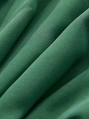 Emerald Green Cowl Neck Jumpsuit - Image 7 of 7