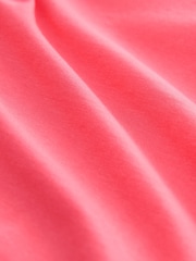 Coral Pink Bandeau Jersey 100% Cotton Jumpsuit - Image 8 of 8