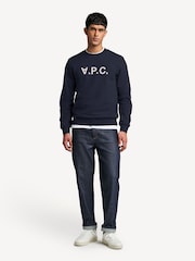 A.P.C. Navy Large Standard Sweatshirt - Image 2 of 3