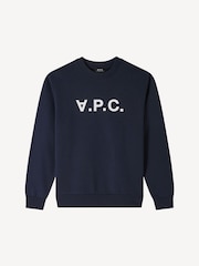 A.P.C. Navy Large Standard Sweatshirt - Image 3 of 3