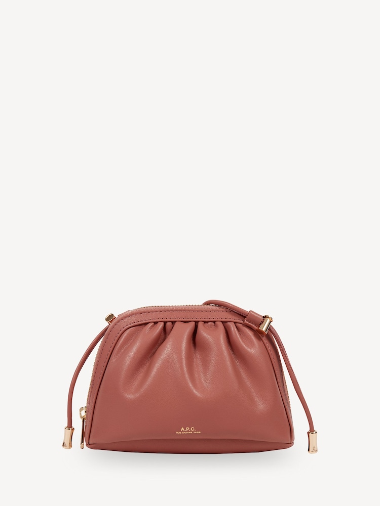 A.P.C Pink Ninon Small Scholarship Bag - Image 1 of 3