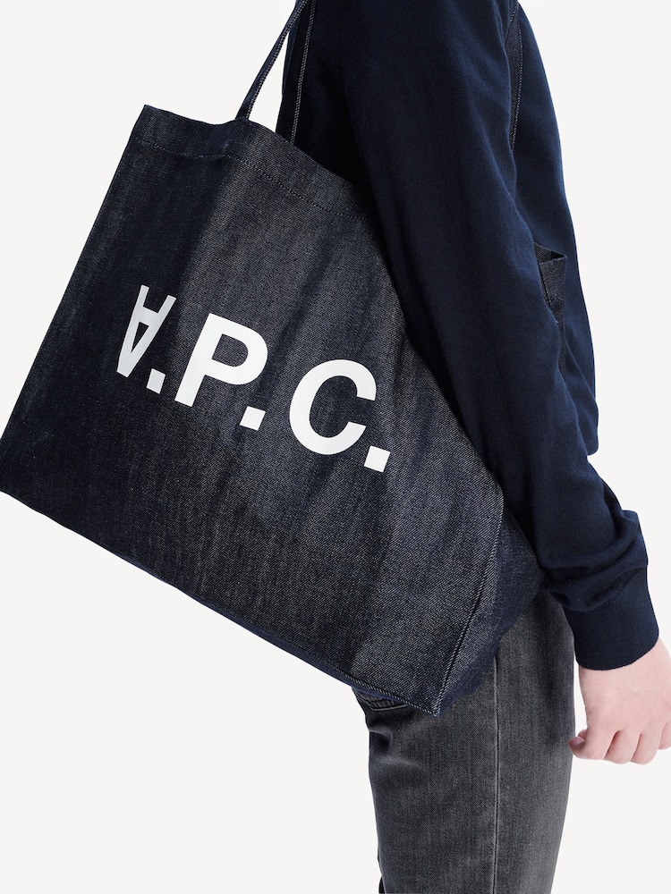 A.P.C Black Shopping Daniela Bag - Image 2 of 2