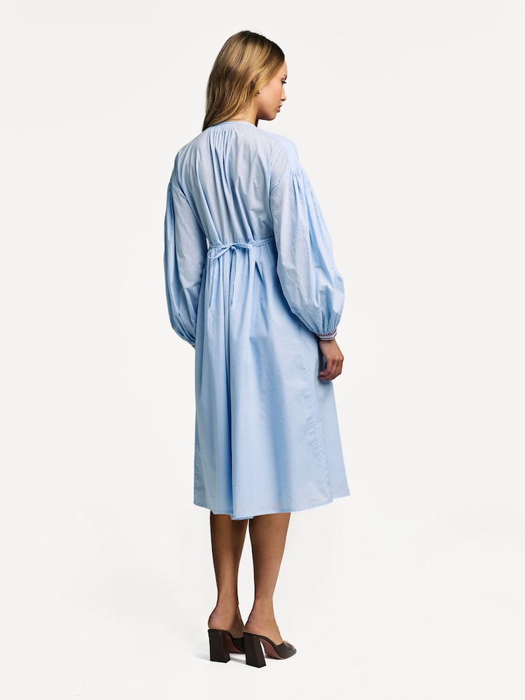 A.P.C. Blue Anni  Dress - Image 2 of 5