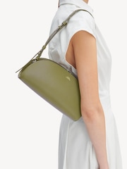 A.P.C. Green Half Moon Shoulder Bag - Image 2 of 4