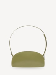 A.P.C. Green Half Moon Shoulder Bag - Image 3 of 4