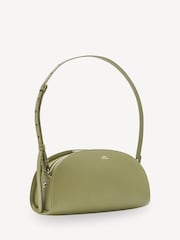 A.P.C. Green Half Moon Shoulder Bag - Image 4 of 4