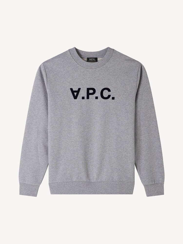 A.P.C. Grey Large Standard Sweatshirt - Image 6 of 6