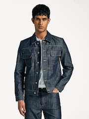 A.P.C. Black Work Denim Jacket - Image 1 of 7