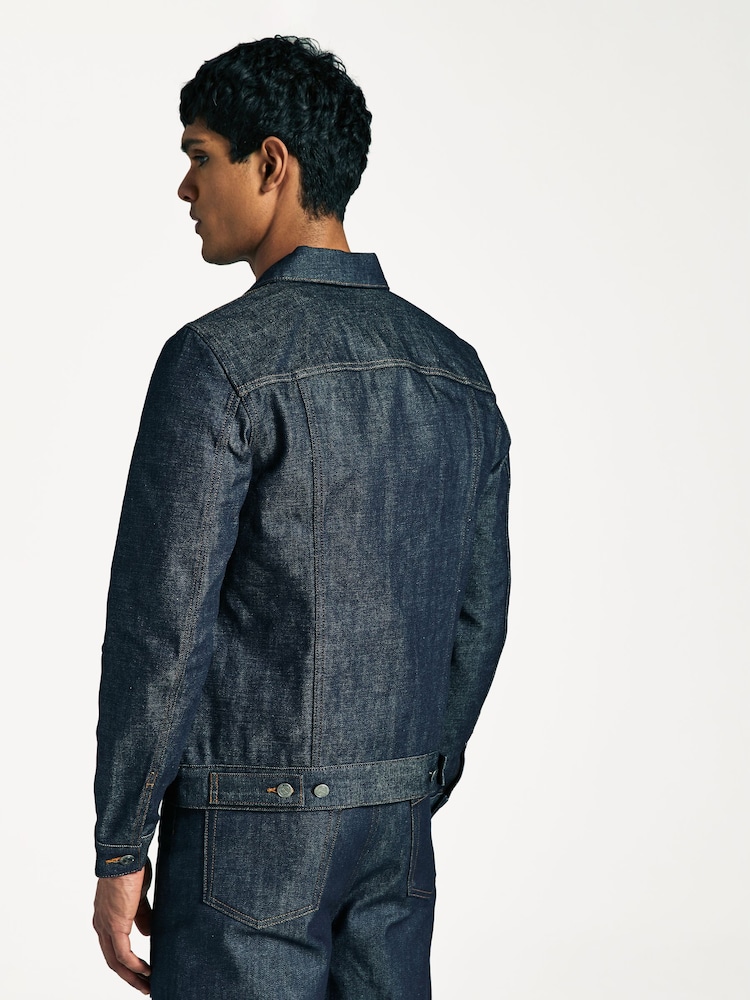A.P.C. Black Work Denim Jacket - Image 2 of 7
