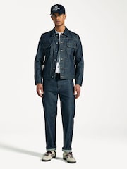 A.P.C. Black Work Denim Jacket - Image 4 of 7