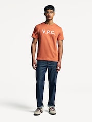 A.P.C. Orange Large Standard T-Shirt - Image 3 of 4