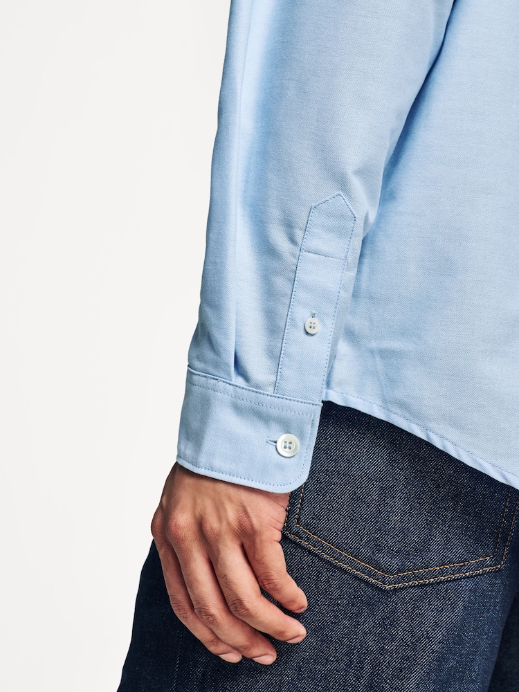 A.P.C. Blue Greg Shirt - Image 5 of 5