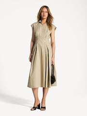 A.P.C. Nude Athena Dress - Image 4 of 7