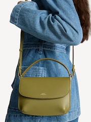 A.P.C Green Sarah Shoulder Mini Bag - Image 5 of 5