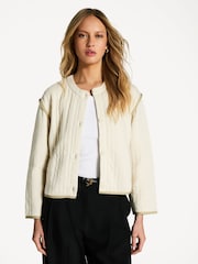 A.P.C. Cream Garance Jacket - Image 1 of 6