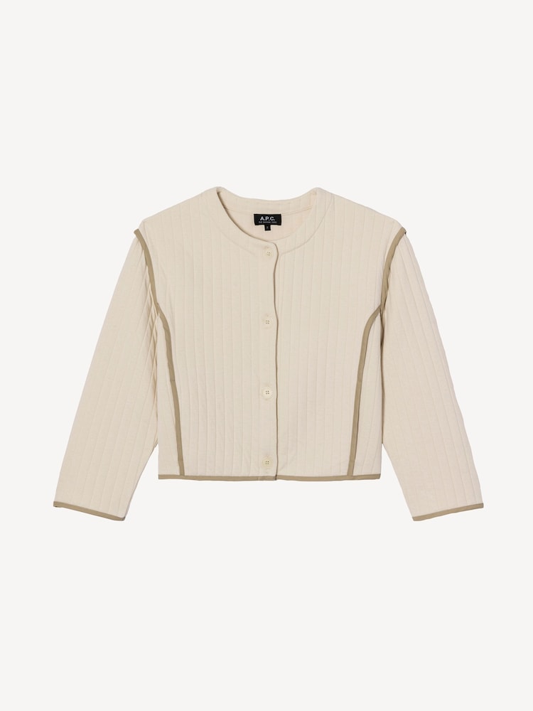 A.P.C. Cream Garance Jacket - Image 6 of 6