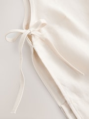 Natural 100% Linen Shell Top - Image 6 of 8