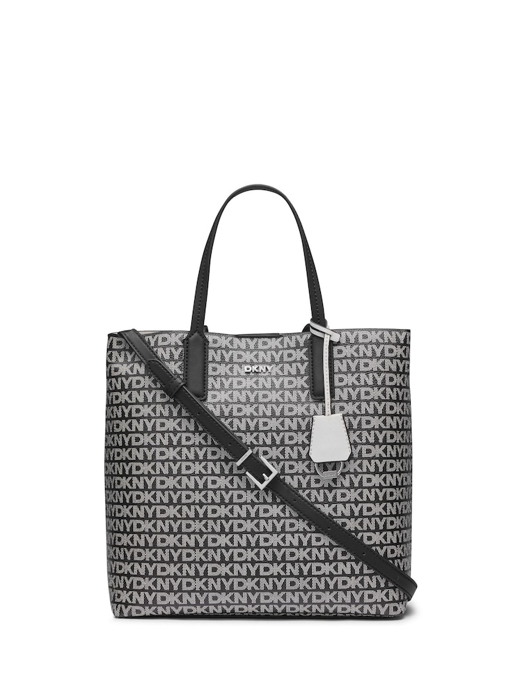 DKNY Saige Tote Cross-Body Black Bag - Image 1 of 6