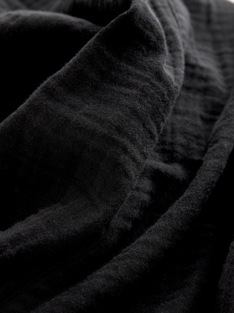 Black Double Cloth Playsuit - Image 3 of 3
