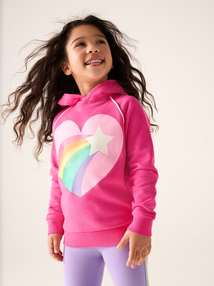 Little Bird by Jools Oliver Pink Hoodie - Image 1 of 6