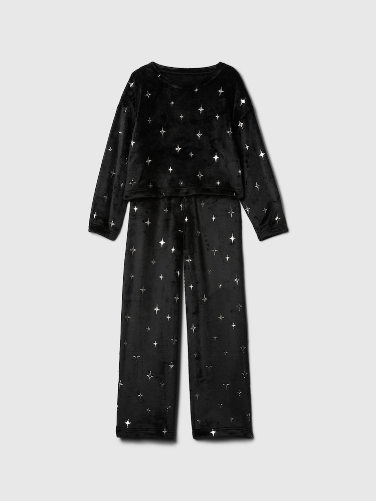 Gap Black Soft Touch Long Pyjamas (4-13yrs) - Image 1 of 3