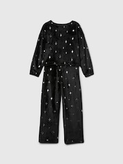 Gap Black Soft Touch Long Pyjamas (4-13yrs) - Image 2 of 3