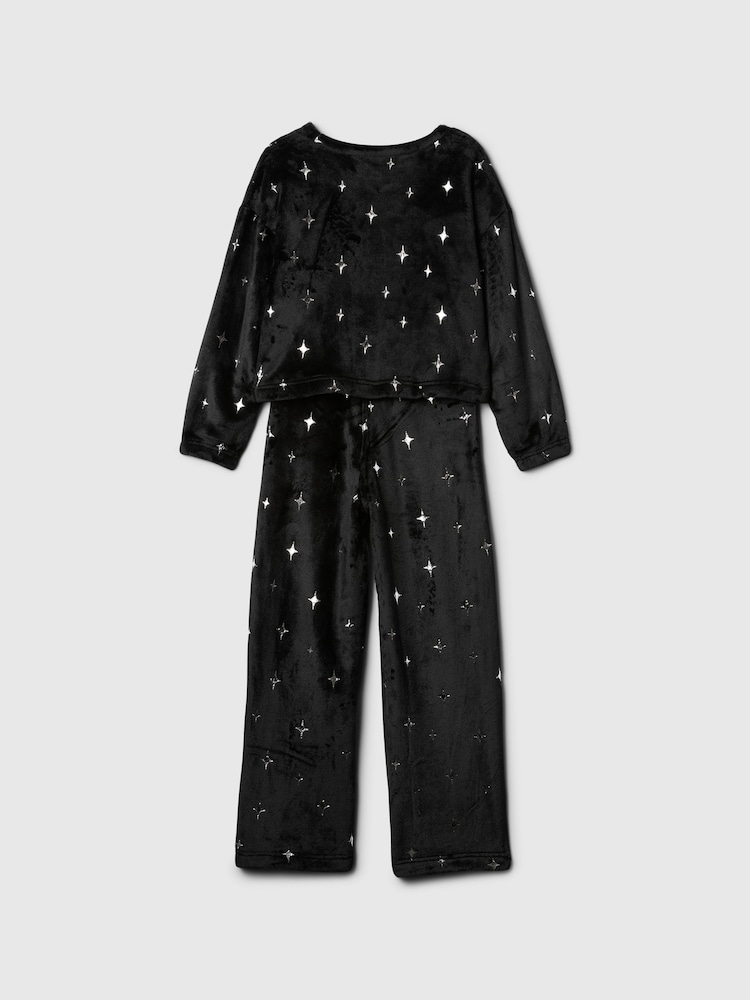 Gap Black Soft Touch Long Pyjamas (4-13yrs) - Image 2 of 3