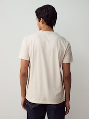 Кремовый - Футболка с круглым вырезом Fred Perry - Image 2 of 6