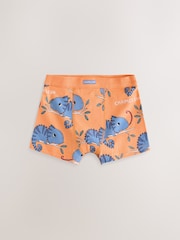 Safari Animals Soft Waistband Trunks 5 Pack (1.5-16yrs) - Image 4 of 9