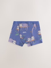 Safari Animals Soft Waistband Trunks 5 Pack (1.5-16yrs) - Image 7 of 9